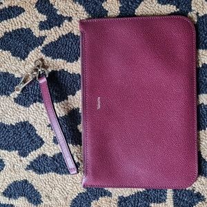 Valextra leather pouch